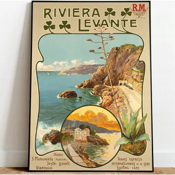 Obraz Plakát Cestovní Vintage Bez rámu 50 x 70 cm