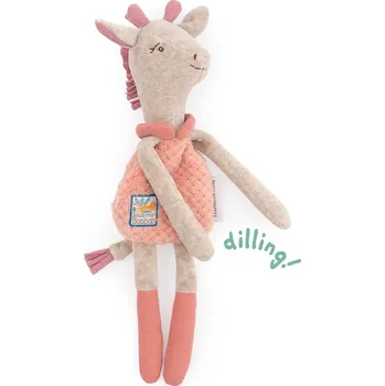 plyšák MOULIN ROTY Chrastící plyšová žirafka