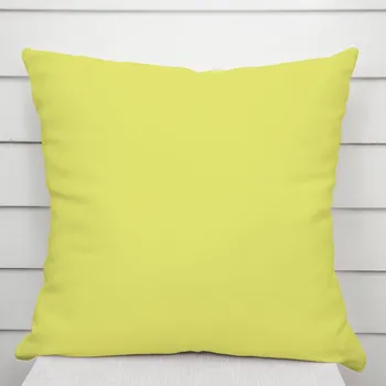 Povlak na dekorativní polštářek Dekorační povlak na polštář Rongo RG-026 Žlutozelený 40 x 40 cm