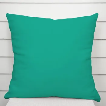 Povlak na dekorativní polštářek Dekorační povlak na polštář Rongo RG-091 Tyrkysově zelený 50 x 60 cm