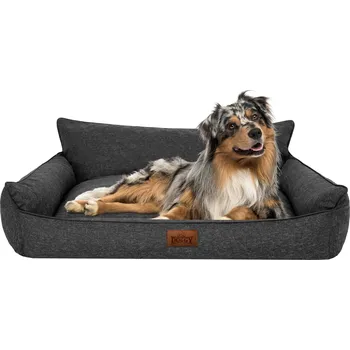 Pelíšek pro psa DOGGY Pelíšek pro psa Joker ekolen - černý VELIKOST: Pro mini psa (vel. L) - 64 x 49 cm