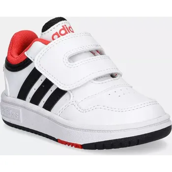 Chlapecká obuv Dětské sneakers boty adidas Originals HOOPS 3.0 bílá barva, H03860 00X, EUR 25