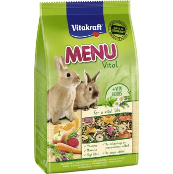 Krmivo pro hlodavce Vitakraft CHOVEX Vitakraft MENU® králík 1kg