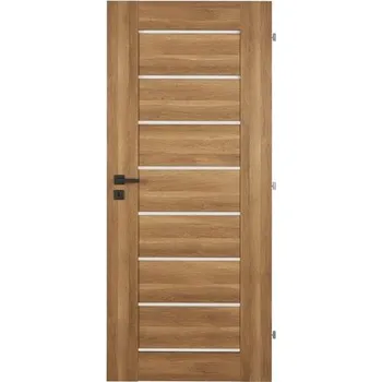 Interiérové dveře Interiérové dveře DRE Premium pravé 70 cm dub polský PERMADPL70P