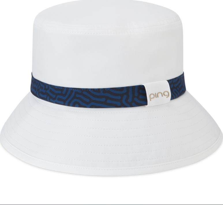 Ping W klobouk Womens Bucket Hat - White (bílý)
