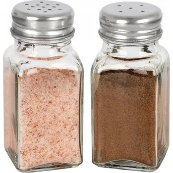 Vrták SOLNICZKA I PEPŘENKA zestaw szklany 2 kusů klasický a vždy módní