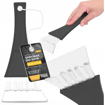 Autoškrabka ŠKRABKA NA OKNA ŠKRABKA 24 cm ŠKRABADLO NA LED do Auta AUT Škrabka na Námrazu Sníh