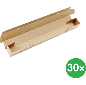 Karton B2B Partner Kartonová krabice - tubus, podélné otevirání 500 x 100 x 100 mm, 30 ks