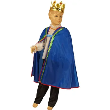 Karnevalový kostým Kostým KRÁL vlaštovka převlek hrdina vládce 104 díl