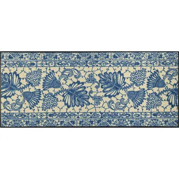 Rohožka wash+dry Interiérová rohožka Blue Poetry Rozmer: 60x180 cm
