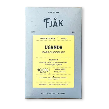 Čokoláda Fjak Čokoláda Uganda Bio 100% 53 g