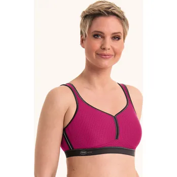 Podprsenka performance sportovní podprsenka moldovaná 5566 pink/anthrazit - Active 588 pink/anthrazit 85A