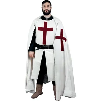 Karnevalový kostým Plášť rytíře křížové výpravy