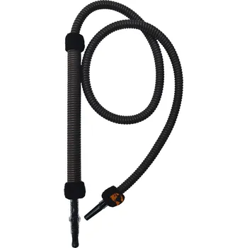 Hadice TopMark Tauret pro vodní dýmky 170 cm černá vyplachovatelná