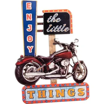 Plechová cedule PLECHOVÁ CEDULE MOTOR 43X60 CM