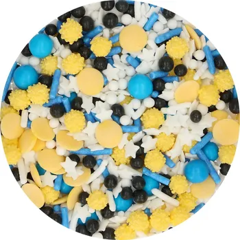 Jedlá dekorace na dort Mini Me cukrové zdobení