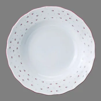 Talíř G.Benedikt 1882, Karlovy Vary Talíř hluboký 24 cm Verona Francesca X8976