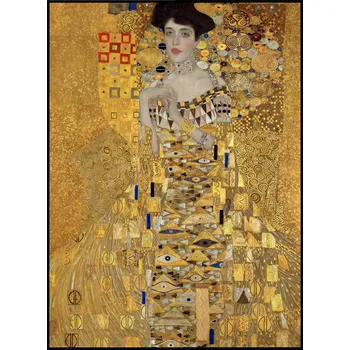 Obraz Plakát Gustav Klimt - Portrét Adély Bloch-Bauer bez rámu 42 x 59,4 cm