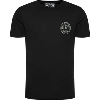 Pánské tričko VERSACE JEANS COUTURE Vemblem Black tričko S Černá