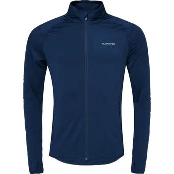 Pánská mikina Pánská zateplená mikina Klimatex PAUL M Tmavě modrá, Stříbrná