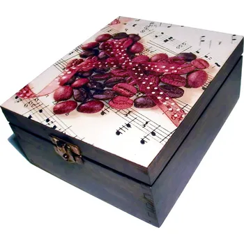 Šperkovnice Veronika Netolická Krabička 4P - s láskou ke kávě