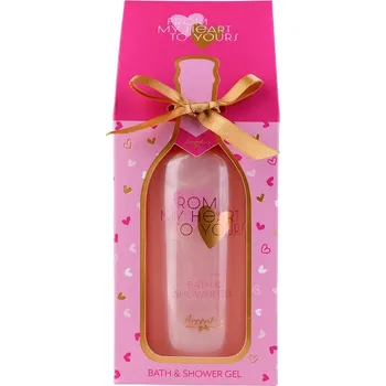 Sprchový gel GEL koupelový/sprchový 300ml FROM MY HEART TO YOURS v dárkovém balení jako šampaňské, vůn