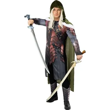 Funiglobal - Kostým Drizzt Do'Urden pro dospělé - Dračích a dungeonů - M-L