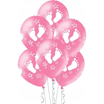 Balónek Latexové balónky PartyPal růžové 30 cm 6 ks