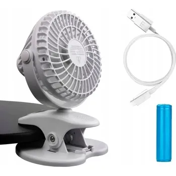 Domácí ventilátor Stolní ventilátor, bílý ventilátor na stůl