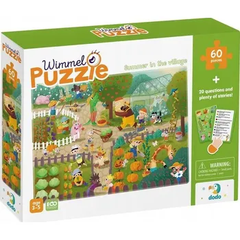Puzzle Dodo 60 dílků Puzzle 60 Léto ve vesnici