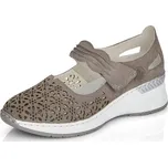 Dámská Dámské baleríny RIEKER N4367-42 šedá S3 N4367-42 GREY F/S3 42