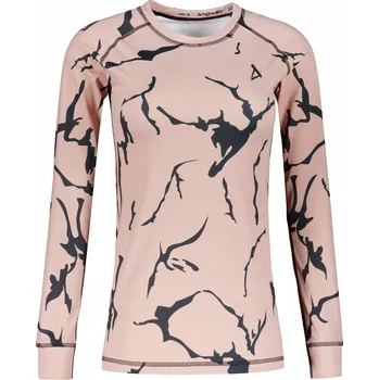 Dámské funkční termo triko s dlouhým rukávem premium ALTISPORT VOJ/ALW052TER01 HNĚDÁ XXL