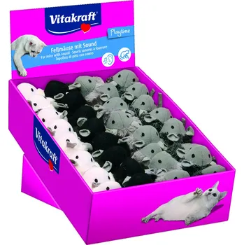 Hračka pro kočku Vitakraft CHOVEX Vitakraft Myška malá se zvukem