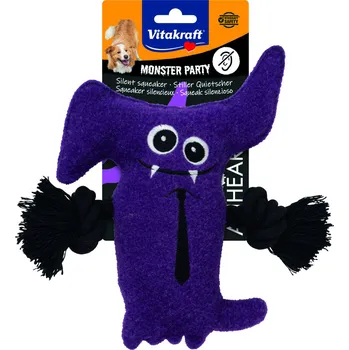 Hračka pro psa Vitakraft CHOVEX Vitakraft Monster fialový agent 20x20 cm