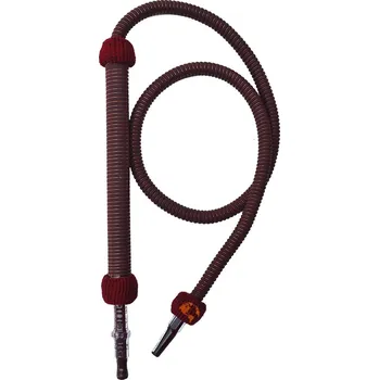 Hadice TopMark Tauret pro vodní dýmky 170 cm červená vyplachovatelná