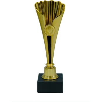 Sportovní pohár Ekonom NJE025A Výška poháru: 22,5 cm, Barva: Zlatá