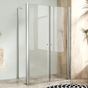 WellMall Beta Combi 120 x 90 kout čirý chrom