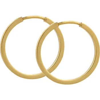 Náušnice Soliter Zlaté náušnice kruhy 231 001 00199 + 2 měsíce na vrácení zboží