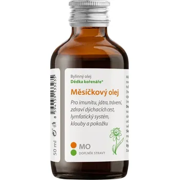 Přírodní produkt Dědek kořenář Měsíčkový olej | MO Varianta: 50 ml