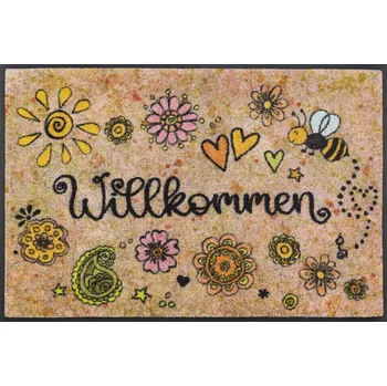 Rohožka wash+dry Interiérová rohožka Bring Glück herein Rozmer: 50x75 cm