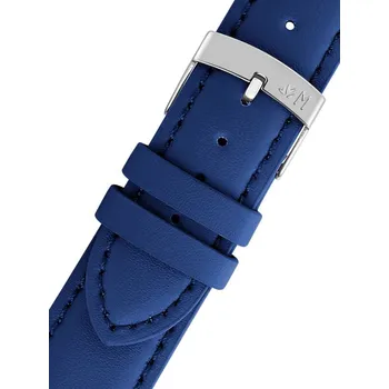 Kožený řemínek Morellato Grafic 0969087.065 M, modrý - 18 mm