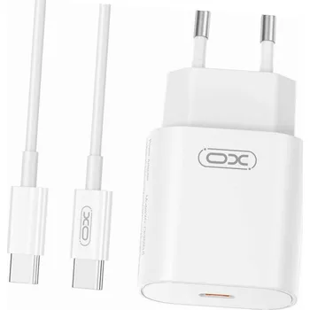 Rychlá nabíječka XO 25W se 2 vstupy a kabelem USB-C pro Samsung Galaxy Z Flip 6