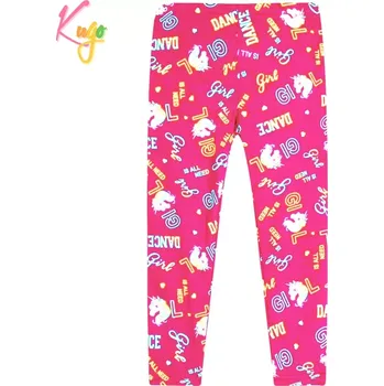 Dětské legíny KUGO SL0398 růžové vel.110