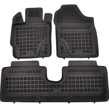 autokoberec ACI TOYOTA Yaris 11- gumové koberečky černé s vyšším okrajem (sada 3 ks)