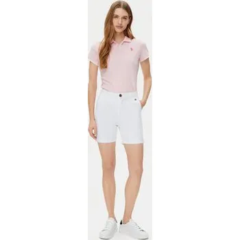 U.S. Polo Assn. Šortky z materiálu WUP1121 Bílá Regular Fit L