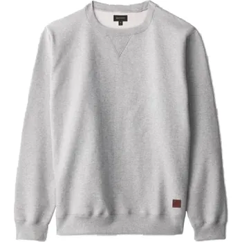 Pánská mikina BRIXTON mikina - Longman Ii Reserve Crew Htgry (HTGRY) velikost: XL