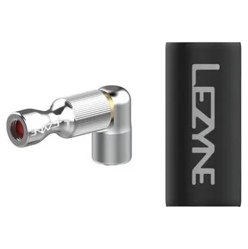 pumpička LEZYNE Hustilka LEZYNE TRIGGER DRIVE CO2 HEAD ONLY SILVER GLOSS - Uni