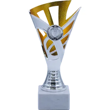 Sportovní pohár Ekonom NJE0125A Výška poháru: 18,5 cm, Barva: Zlatá