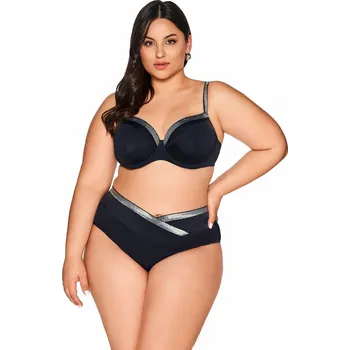 Dámské plavky Ava SK 224 Černá plavková podprsenka s plnými košíčky černá 65I