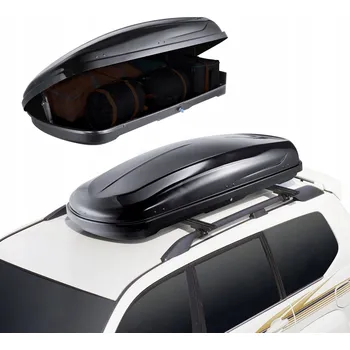 Střešní box Prostorný střešní box / kufr na auto 220 L, 152.1 x 70.7 x 35 cm